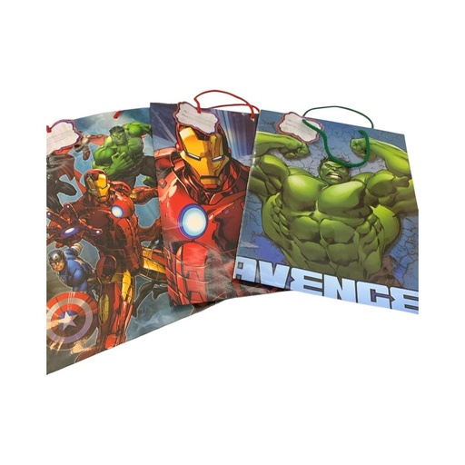 [82025] FUNDA DE REGALO MARVEL MEDIUM 32x25CM