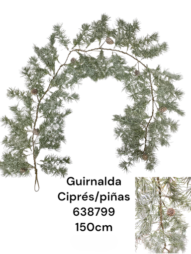 [8679811638799] GUIRNALDA CIPRES 145CM