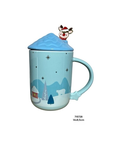 [6920380715728] JARRO NAVIDEÑO/TAPA Y REMOVEDOR 14X8.5CM