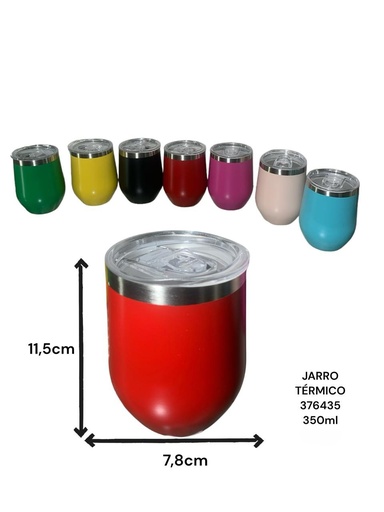 [376435] JARRO TERMICO SURT. REF: ES23174 11.5X7.8CM/350ML