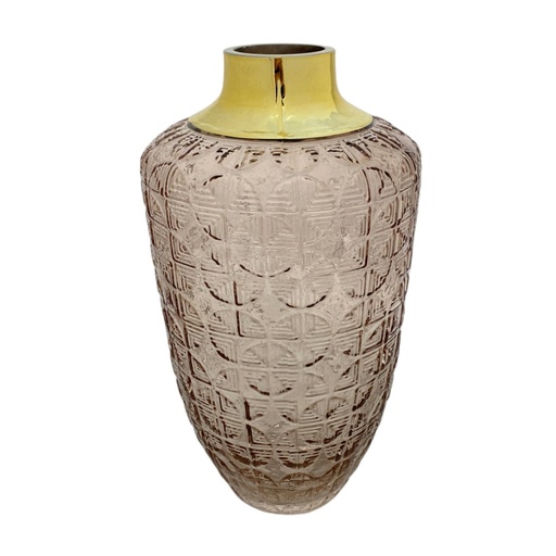 [411-654822] JARRON DE CRISTAL PEQ. 22CM