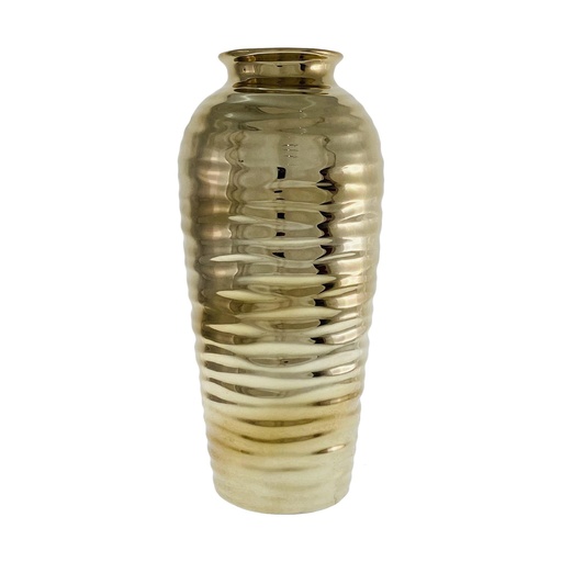 [445-639233] JARRON DORADO 32X16CM