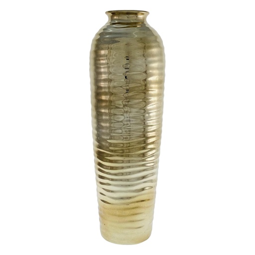 [445-639232] JARRON DORADO 40X13CM