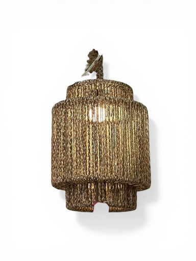[0017254] LAMPARA COLGANTE RUSTICA 35X43CM