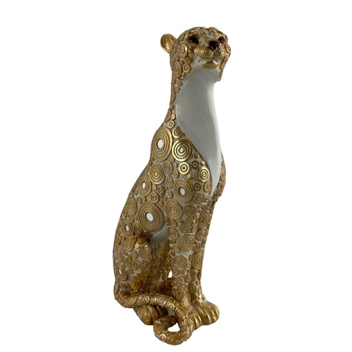 [437-049877] LEOPARDO DECOR 14X8.5X26CM