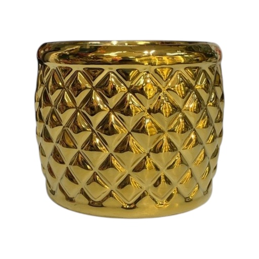 [18077-26] MACETA DORADO 15CM
