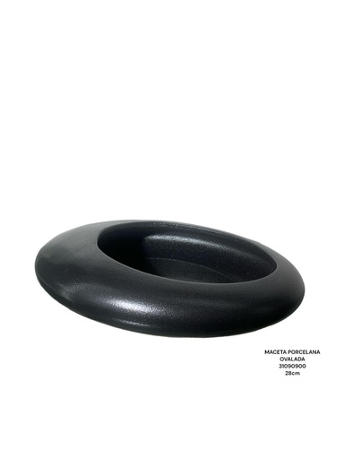[6823131090900] MACETA OVALADA 28CM