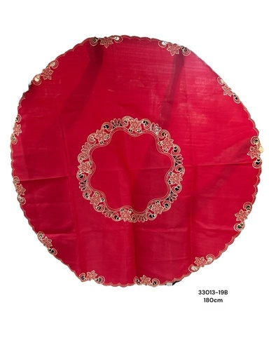 [XMFE33013-19B] MANTEL REDONDO 180CM