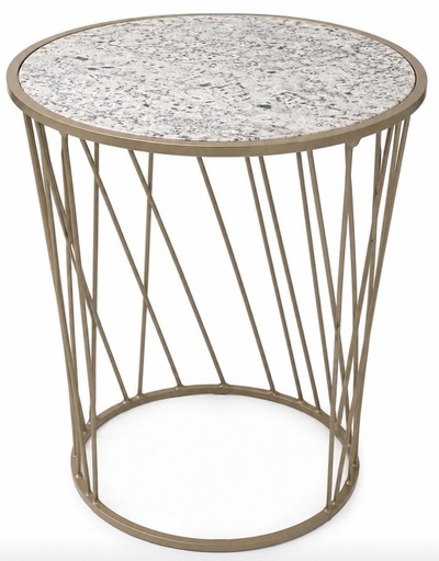 [GS001] MESA CUARZITA 53X65CM.