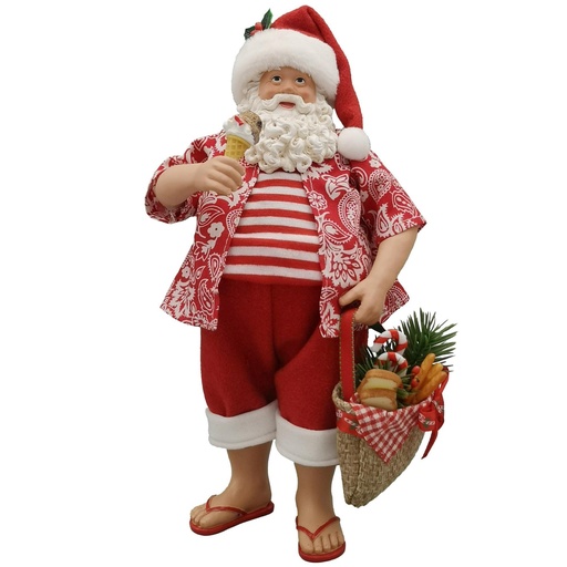 [160-4503395] NOEL PLAYERO POLIRESINA 28CM