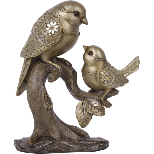 [437-048526] PAJAROS EN RAMA 20X8X23CM