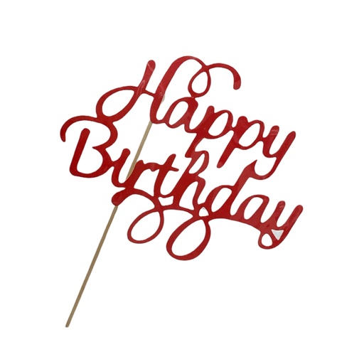 [33516756] PINCHO HAPPY BIRTHDAY ROJO