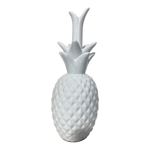 [20201120026002] PIÑA BLANCA DE PORCELANA 10X28CM