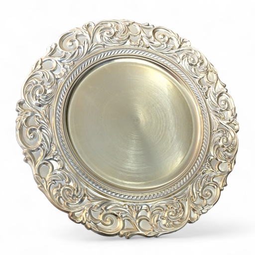 [8679819800907] PLATO BASE DORADO 35CM