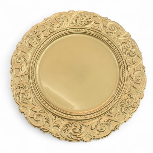 [942063] PLATO BASE GOLD REF:188199L 32CM