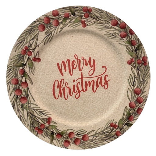 [267495] PLATO BASE MERRY CHRISTMAS REF:F102-MZ-006(33CM)