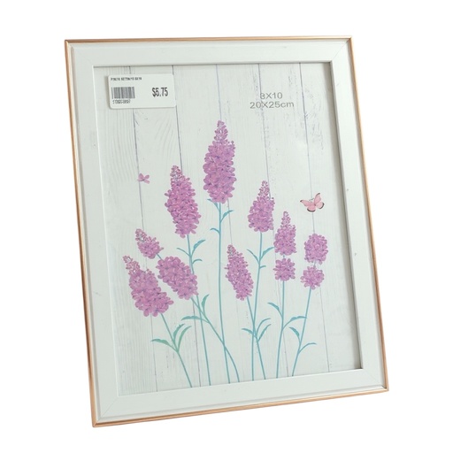 [110873067] PORTARRETRATO BORDE ORO ROSA 20X25CM 8X10"