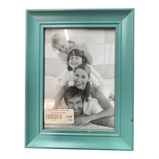 [88510] PORTA RETRATO DE MADERA  13x18cm REF:ES7150/771508/5*7