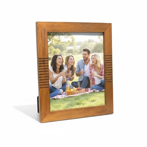 [76758] PORTA RETRATO MADERA 8X10" REF: 0605-18B/038706 