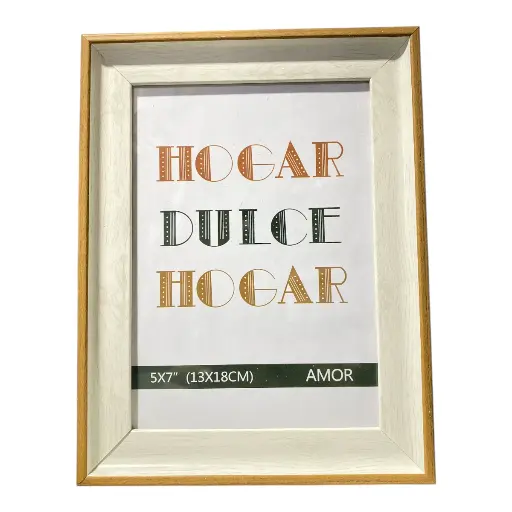 [318988] PORTA RETRATO PLAST. REF: ES20326-5 5X7" 13X18CM