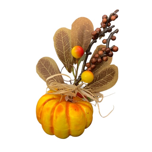 [8679811121307] RAMA CON CALABAZA 14CM