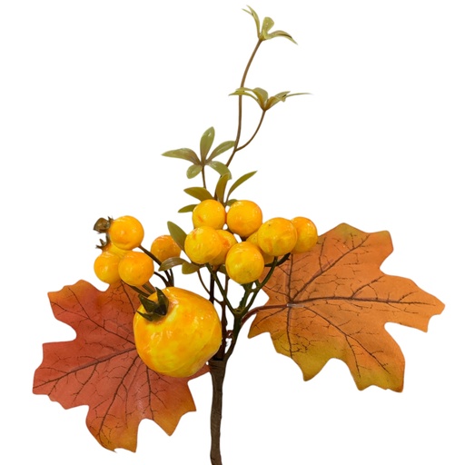 [8679811121215] RAMA CEREZA AMARILLO 24CM