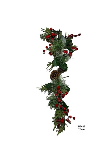 [315426] RAMA NAV. FRUTO ROJO/BELLOTA REF:DH22143 70CM