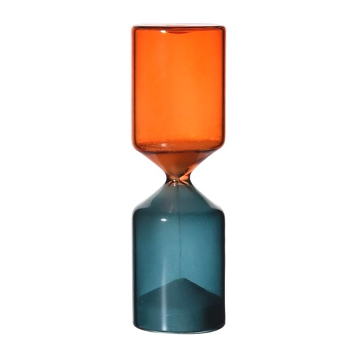[322588] RELOJ ARENA BICOLOR VIDRIO ES23552 4.5X15CM