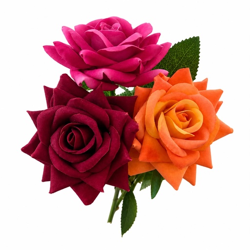 [HM133] ROSA GAMUZA 50X10CM
