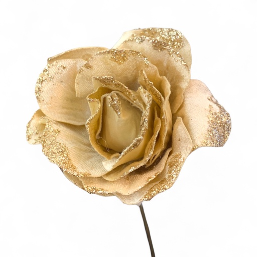 [1702335010707] FLOR NAVIDEÑA 11CM BEIGE