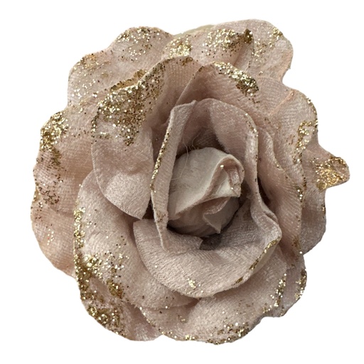 [1702335010738] FLOR NAVIDEÑA ROSA BEBE 12CM