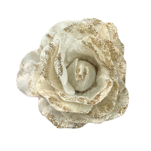 [1702335010684] FLOR NAVIDEÑA ROSA BEIGE 12CM