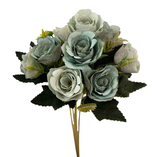 [JH25] ROSAS ANA JACQUARD 25CM 10FLORES/5CM