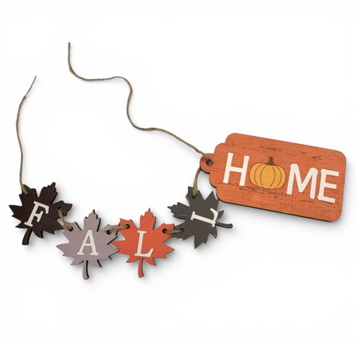 [0018354] COLGANTE DECORATIVO "FALL" "HOME" 5 PIEZAS