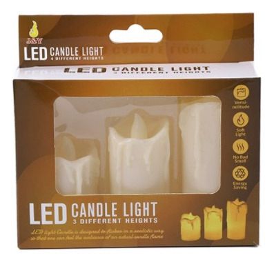 [IC837-6] SET DE VELAS X3