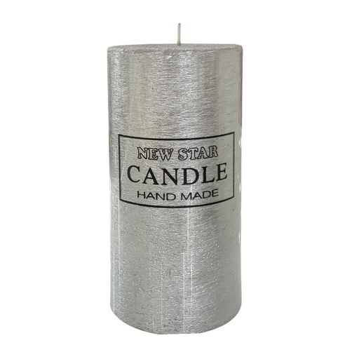 [210862] VELA CIRIO CANDLE TONO GRIS 15X7CM