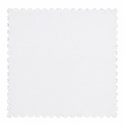 [8679800600370] SERVILLETA DE TELA BLANCA UNIDAD 50x50CM