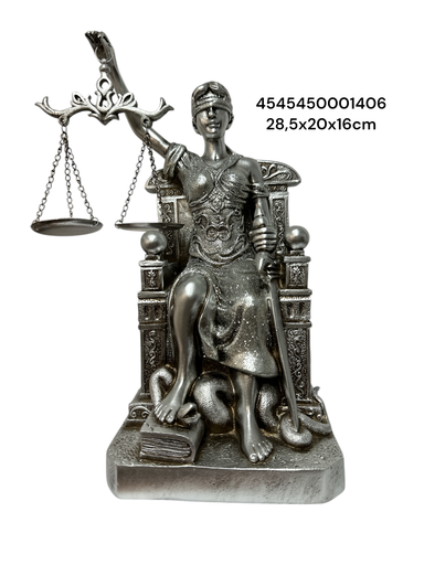 [4545450001406] CS8180110 DAMA DE LA JUSTICIA 28.5*20*16CM