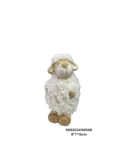 [6982024156588] SC15658 OVEJA LANA 8X7X13CM