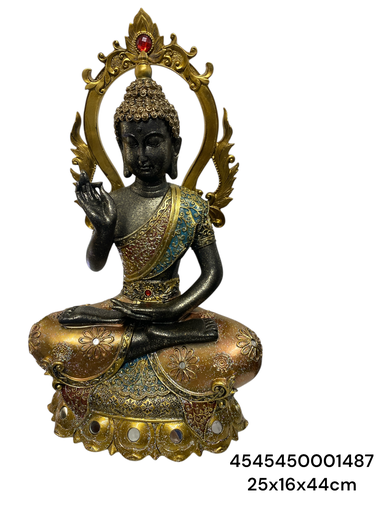 [4545450001487] CS8020489 BUDA DORADO 25X16X44CM