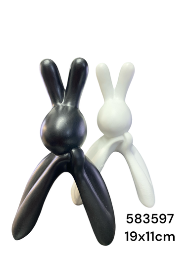 [583597] CONEJO CERAMICA 19X11CM ES25284