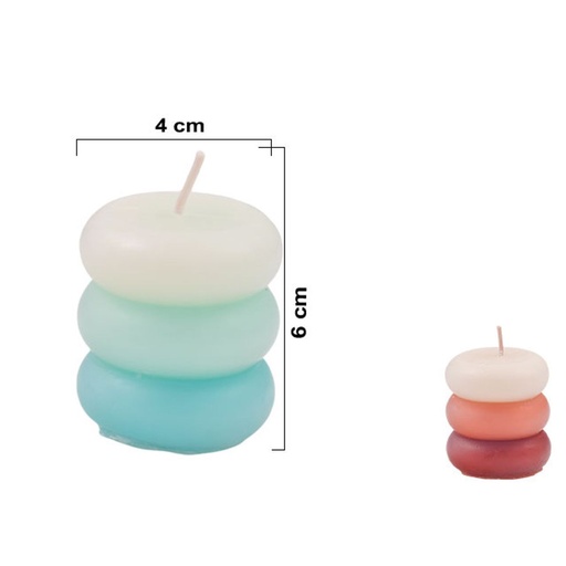 [793711] VELA DECORATIVA 4.2X5CM ES25234