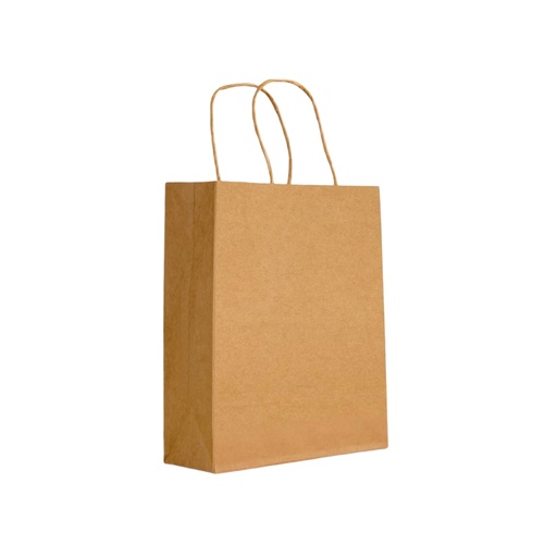 [2410125609015] BOLSA DE REGALO KRAFT PEQUEÑA 21X16CM. IC1256-9-01