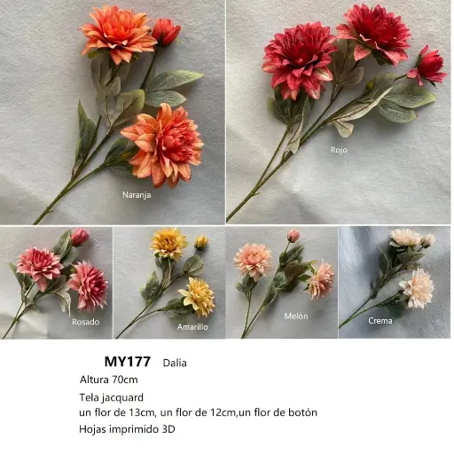 [MY177] DAHLIA OLEO ARTF. 3L 70CM