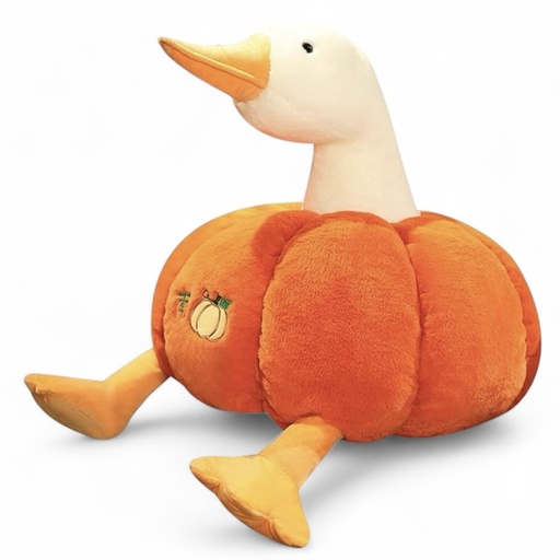 [6869240150241] SC15024 PELUCHE CALABAZA GANZO GRANDE 80CM