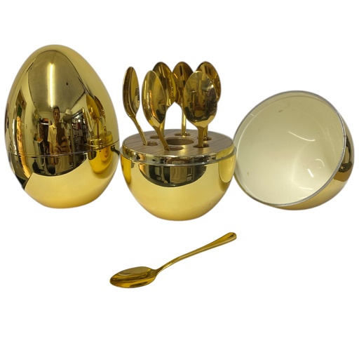 [15928] CUCHARITAS SETX6 GOLD 