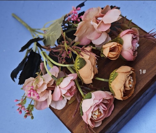 [JH5229] CAMELIAS CON HORTENSIAS 30CM