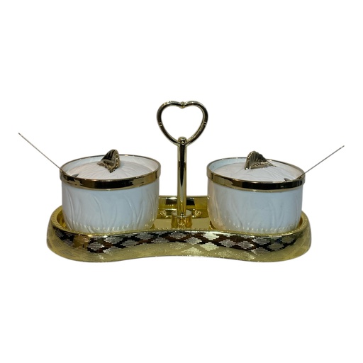 [202504020251299] SET DE RECIPIENTES PARA SALSAS CERAMICA X2, 25X10X7CM