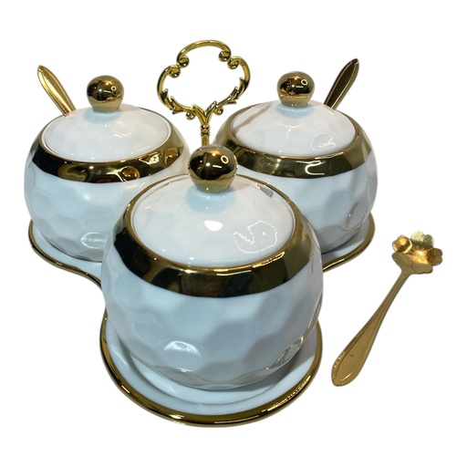 [202504020251405] SET DE PORTA SALSAS DE PORCELANA