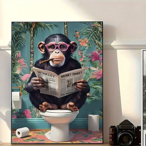 [T1247489] CUADRO MONO LECTOR 30X40CM